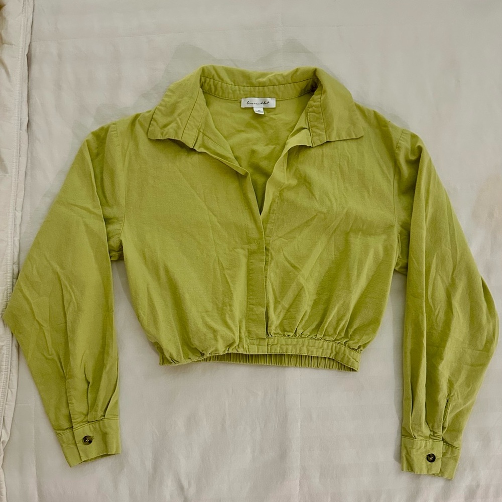 Line and Dot Hollis Long Sleeve Top